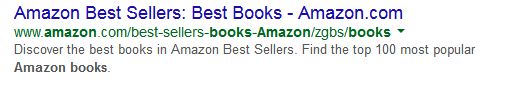 Пример 1: Amazon Books
