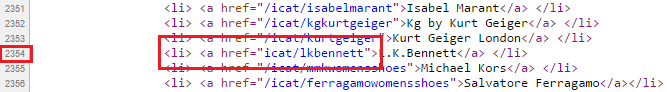 Оказывается, что в самом корне этой проблемы с пауком лежит очень простая ошибка;  маленькая опечатка в строке 2354 кода в конфигурации относительной ссылки URL: