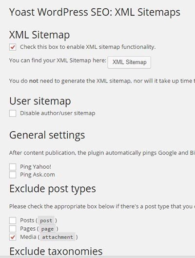 Создать XML Sitemaps