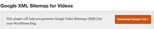 Google XML Sitemap для видео